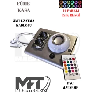 Dolap ve Tezgah Altı Bluetooth Müzik Çalar Prizmatik Venüs Kablolu (3 Metre)