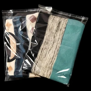 Hg Ambalaj 50 Adet 30*45 cm Bantlı Yapışkanlı Şeffaf Opp Jelatin Poşet, Şeffaf Poşet (30X40+5)