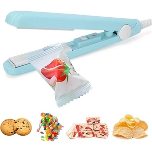 Mini Poşet Ağzı Yapıştırma Makinesi Isıtmalı Isı Presli Poşet Ambalaj Kapatıcı