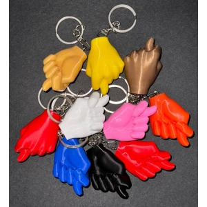 Üç Kardeş Boyut |  Nahtarklık - Anahtarlık - Nah Işaretli Anahtarlık - El Figürü - El Işareti Anahtarlık