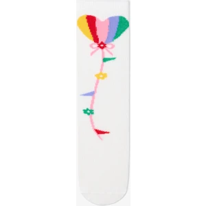 Marshmallow Kız Çocuk Magician Girl Kalp Desenli Pantolon Çorabı