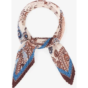 Yeşil Nadia Şal Desenli Bandana