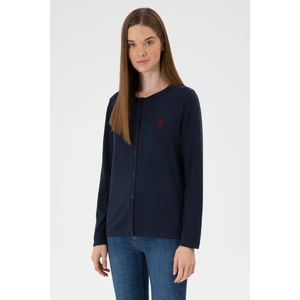 U.s. Polo Assn. Kadın Lacivert Hırka (Triko) 50313624-VR033