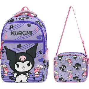 Yeni Sezon 2 Li Ortopedik Kız Okul Çantası Seti (Okul Çantası Beslenme Çantası )