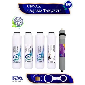 Su Arıtma Class Tak Çevir 5'li Filtre Seti