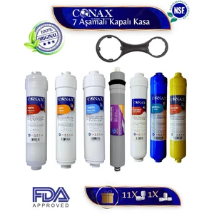 Tüm Kapalı Kasalar Için 7 Aşamalı, Nsf Onaylı, Inline Filtre Seti