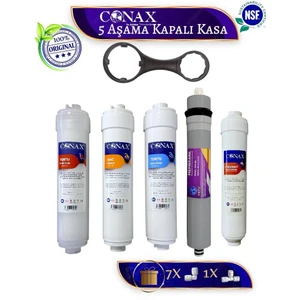 5 Aşamalı Kapalı Kasa Su Arıtma Filtresi Seti 