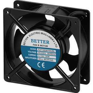 120X120X38 220V Ac 5 Kanatlı Rulmanlı Better Fan