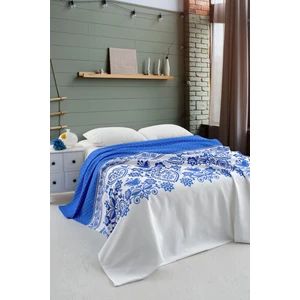 Cotton Collection Tek Kişilik Pike Tulip