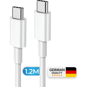 iPhone Uyumlu 15 15 Pro 15 Pro Max 15 Plus Uyumlu Type-c To Type-c Şarj Kablosu 120cm