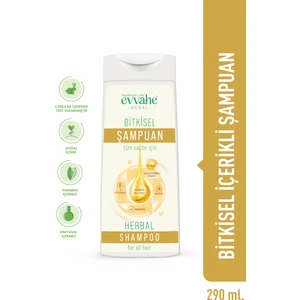 Evvahe Doğal Bitkisel Şampuan Tüm Saç Tipleri İçin Güçlendirici Etki 290 ml