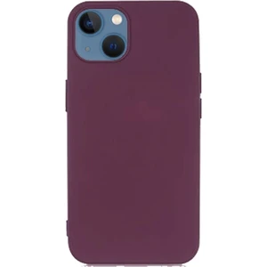 Piyasa Sepeti Apple iPhone 14 6.1'' İnce Mat Silikon Kılıf Mor