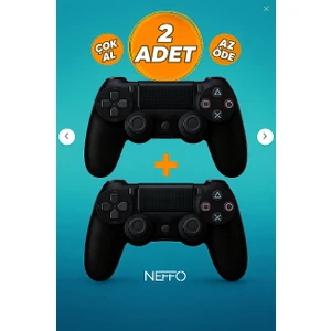 Doubleshock 4 Kablosuz Titreşimli Oyun Kolu 2 Adet – Ps4 / Pc Uyumlu, Çift Motorlu, Ergonomik Tasarım