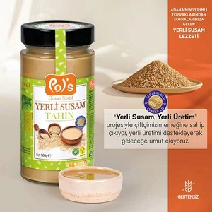 Pol's Gurme Yerli Susam Serisi Tahin 500 g
