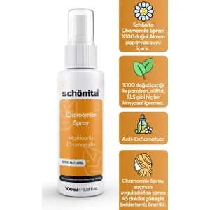 Papatya Suyu - Chamomile Spray - Alman Papatyası - 100ml