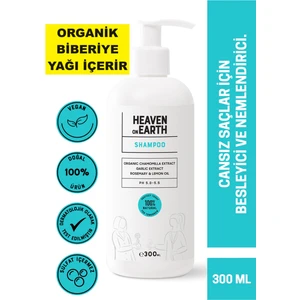Heaven on Earth HonE VEGAN %100 DOĞAL VE ORGANİK içerikli Saç Dökülmesinin Önlenmesine  Şampuan/ Heaven on Earth HonE VEGAN 100 % Natural Shampoo Aid in Prevention of Hair Loss- 300mL