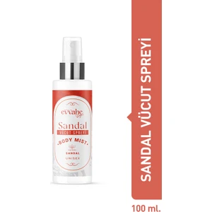 Evvahe Doğal Sandal Vücut Spreyi 100 ml