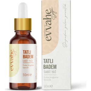 Evvahe Doğal Tatlı Badem Yağı 50 ml