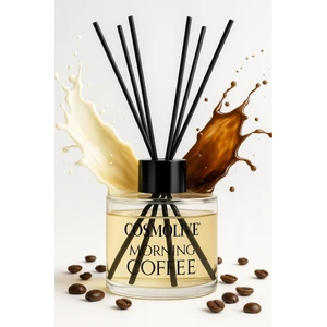 Oda Kokusu Bambu Çubuklu Morning Coffee Kahve ve Süt Kokulu 100 ml