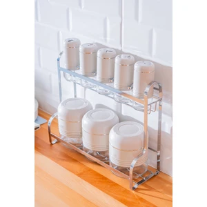 Orion8 Li Metal Standlı Cam Baharatlık Takımı