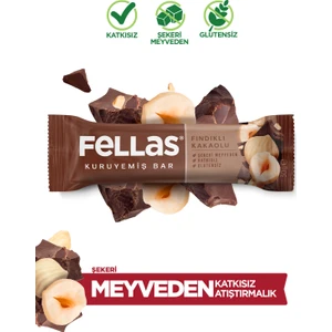 Fındık Kakaolu Kuruyemiş Bar 30 gr x 12 Adet
