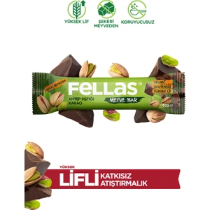 Meyve Bar - Antep Fıstığı ve Kakao 40 gr x 12 Adet