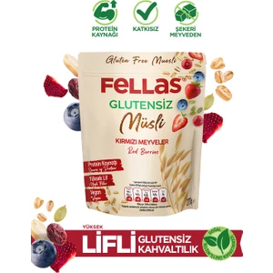 Glutensiz Müsli - Kırmızı Meyveli 270 gr