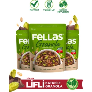 Granola - Antep Fıstığı & Kakao (200g) x 3
