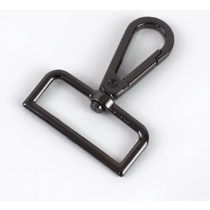 Kare Yay Kanca 3cm (10 Adet) Siyah Çanta Aksesuarı