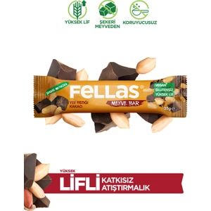 Meyve Bar - Yer Fıstığı & Kakao 35 g x 12 adet