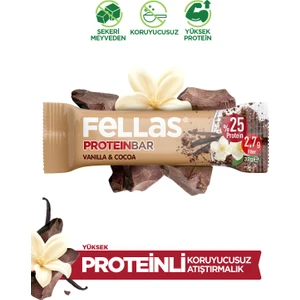 Protein Bar - Vanilyalı ve Kakaolu 32g x 12 Adet