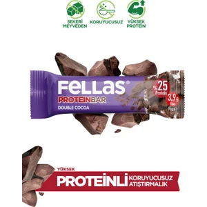 Duble Kakaolu Protein Bar 32 g x 12 Adet