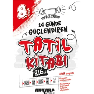 8. Sınıf 14 Günde Güçlendiren Tatil Kitabı