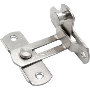 B Baosity Ahır Sürgülü Kapı Mandalı Kilit Amerikan Ahır Kapı Ülke Rustik Dekor Gümüş (Yurt Dışından)