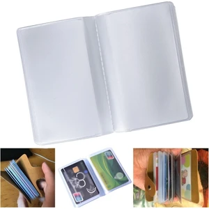 10 Adet Cüzdan Içi Plastik Kartlık  Deri El Aletleri Yan