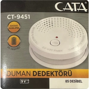 Cata Pilli Duman Dedektörü Hassas Algılamalı