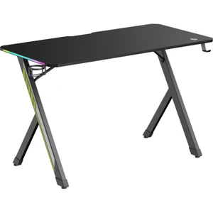 Rgb Işıklı Oyuncu Masası – 120X60 cm | Kulaklık Askısı ve Bardaklık Dahil