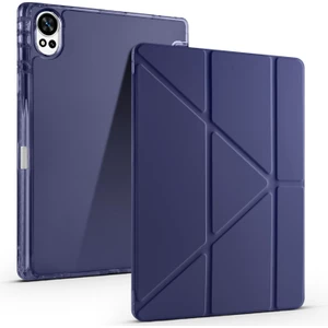 Huawei Matepad 12X Kılıf Tri Folding Üçe Katlanan Kalem Bölmeli Standlı Kılıf Uyandırma Özellikli