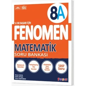 Fenomen 2026 8. Sınıf Fenomen Matematik A Soru Bankası
