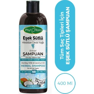 Phytoflora Eşek Sütlü Hindistan Cevizi Yağlı Bitkisel Şampuan
