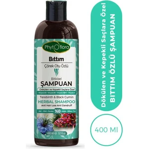 Phytoflora Bıttım Çörek Otu Özlü Bitkisel Şampuan