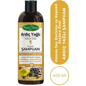 Phytoflora Ardıç Yağlı Kükürt Özlü Bitkisel Şampuan
