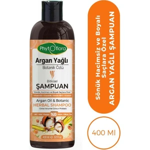 Phytoflora Argan Yağlı Botanik Özlü Bitkisel Şampuan