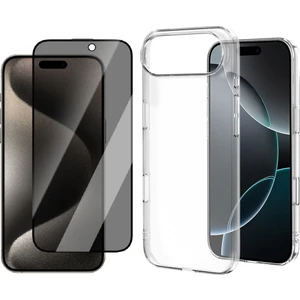 iPhone 17 Air Kılıf Zore Droga Kapak + Hayalet Ekran Koruyucu