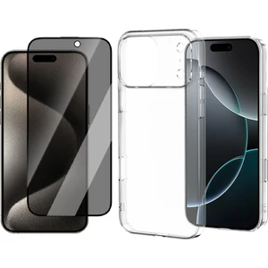 iPhone 17 Pro Kılıf Zore Droga Kapak + Hayalet Ekran Koruyucu