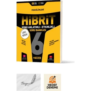 Hız 6.sınıf Hibrit Fen Bilimleri Konu Anlatımlı Soru Bankası Hedef Deneme