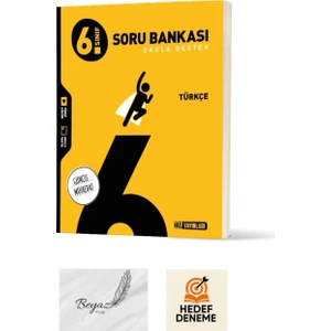Hız 6.sınıf Türkçe Soru Bankası Hedef Deneme