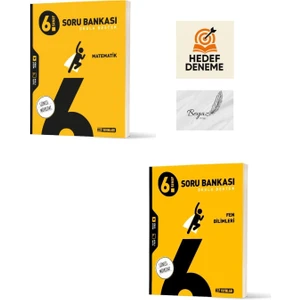 Hız 6.sınıf Matematik Fen Bilimleri Soru Bankası Hedef Deneme
