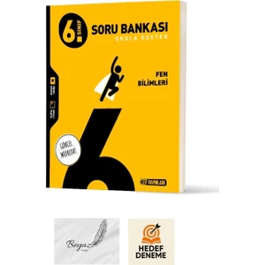 Hız 6.sınıf Fen Bilimleri Soru Bankası Hedef Deneme
