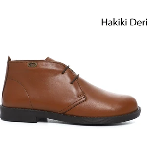 Kadın  Kauçuk Taban Hakiki Deri Bot